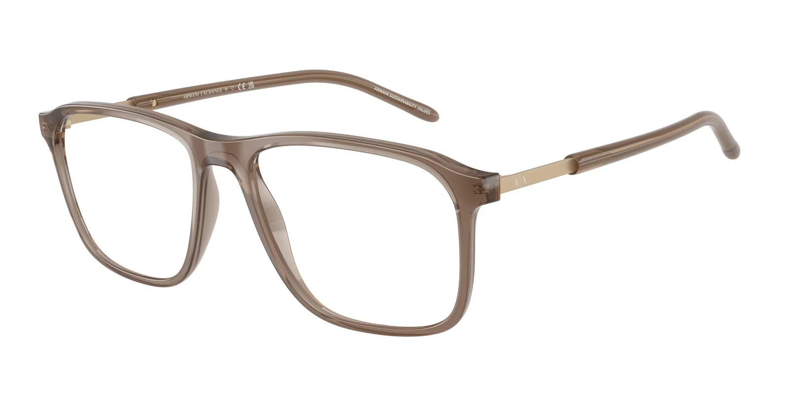 Armani Exchange 3131 Eyeglasses - view 3